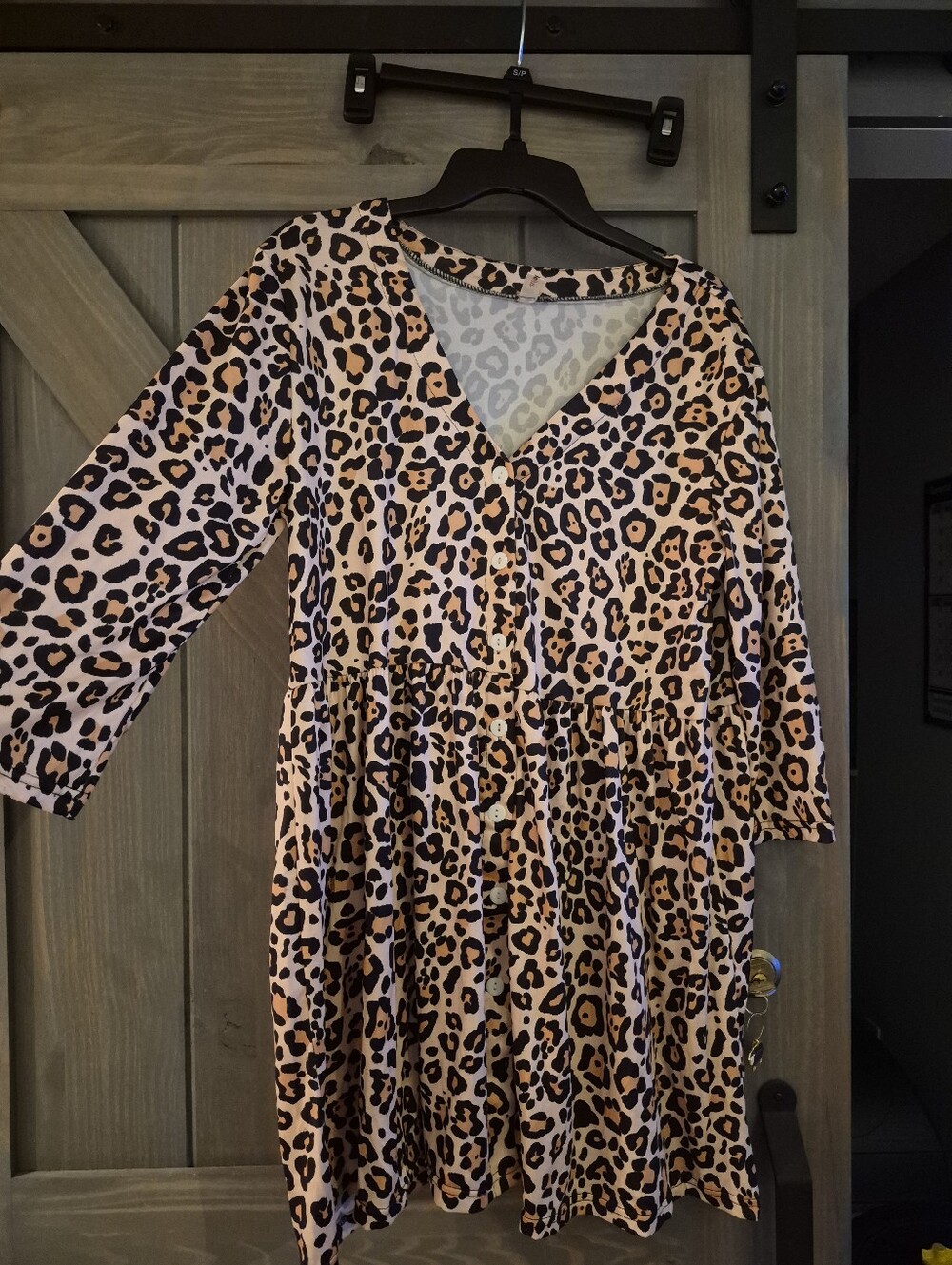 Leopard Print Dress